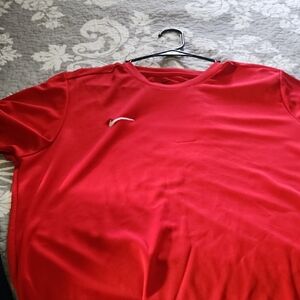 Nike Red Short Sleeve Tee